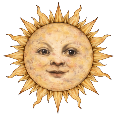 Sun face